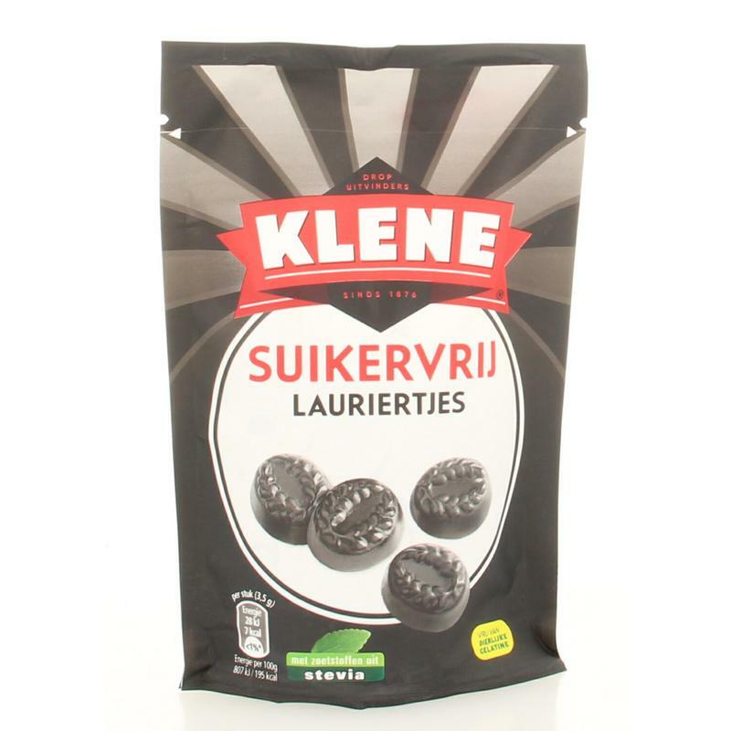Klene Lauriertjes suikervrij 110g