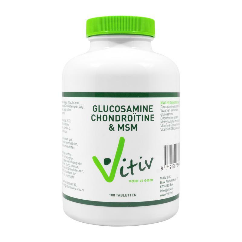 Vitiv Glucosamine chondroitine MSM 180tb