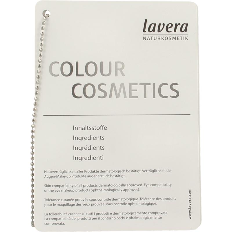 Lavera Make up ingredienten boekje 1st