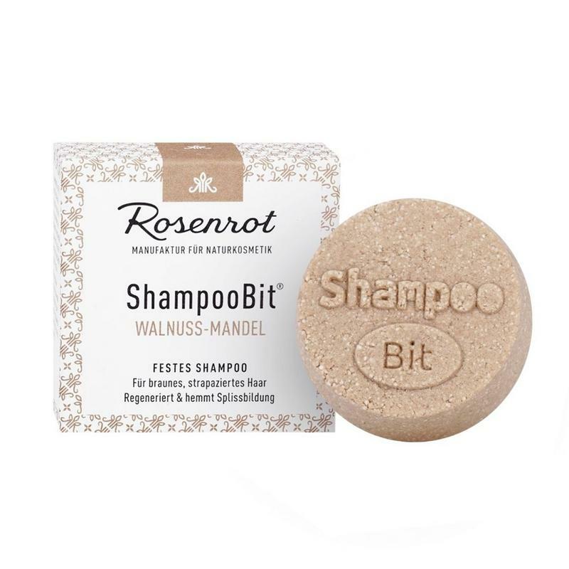 Rosenrot Solid shampoo walnoot amandel 60g