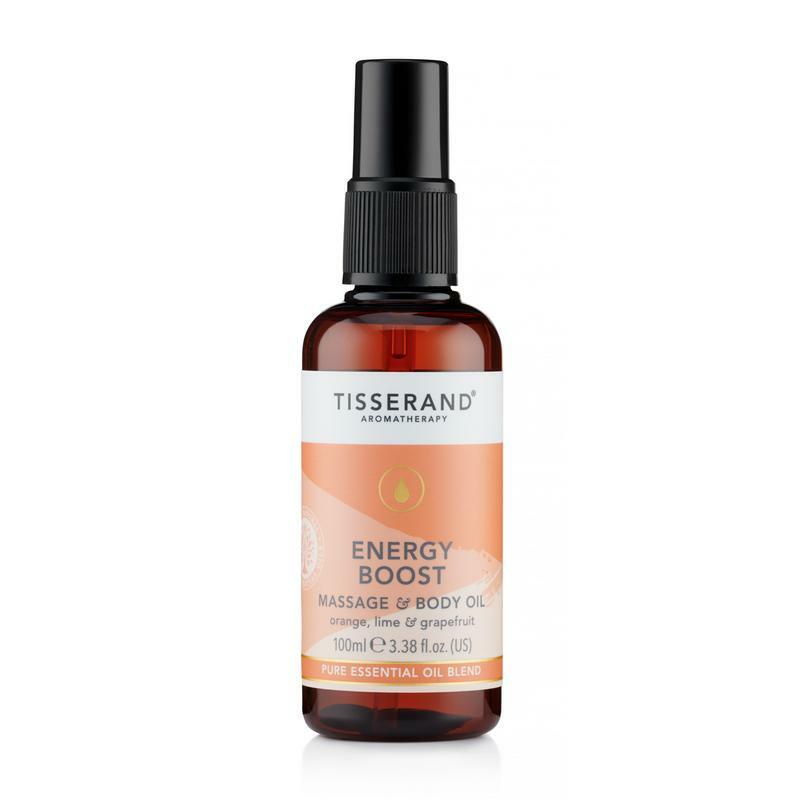 Tisserand Massage & body olie energy boost 100ml