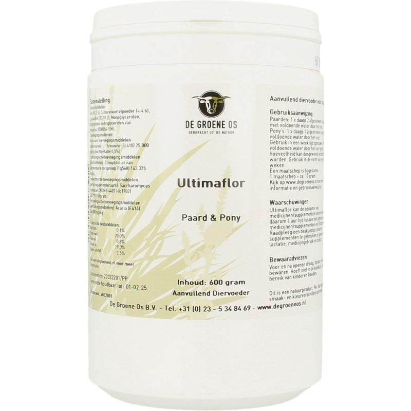 Groene Os Ultimaflor paard & pony 600g