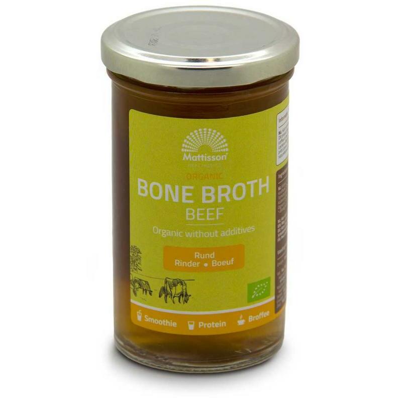 Mattisson Organic beef bone broth - botten boullion rund bio 240ml
