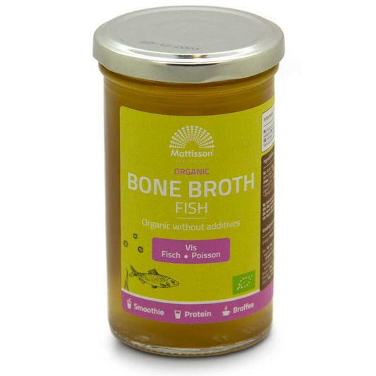 Mattisson Organic fish bone broth - botten boullion vis bio 240ml