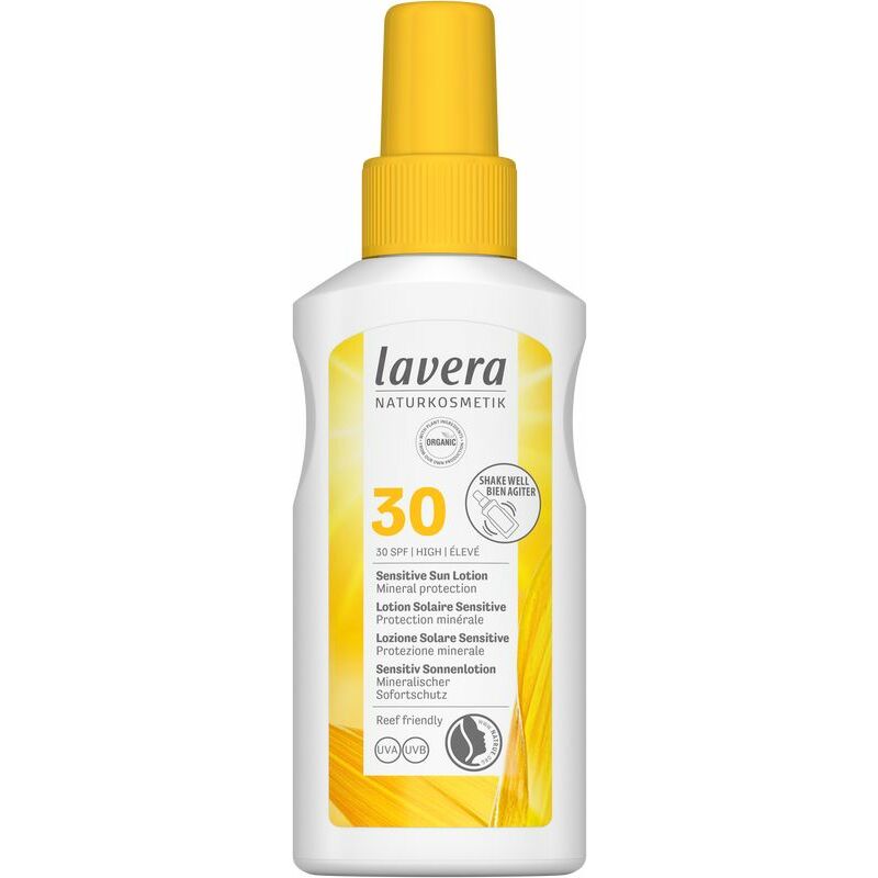 Lavera Zonnebrand / lotion solaire SPF30 EN-FR-IT-DE 100ml