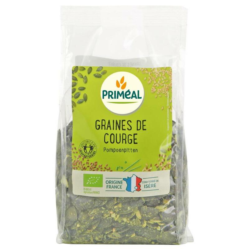 Primeal Pompoenpitten uit Frankrijk bio 250g