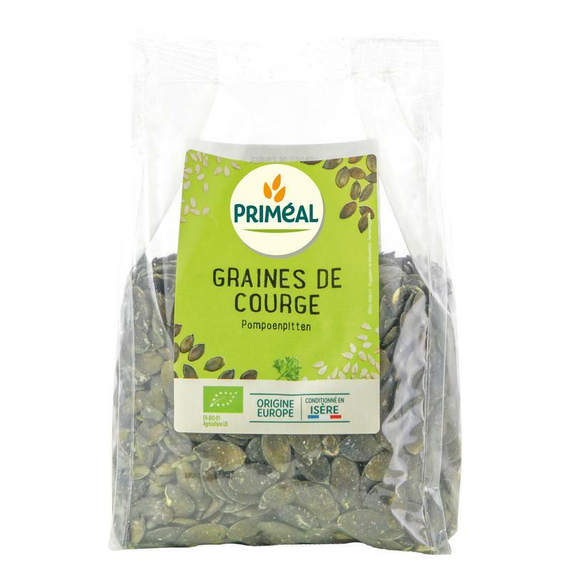 Primeal Pompoenpitten uit Europa bio 500g