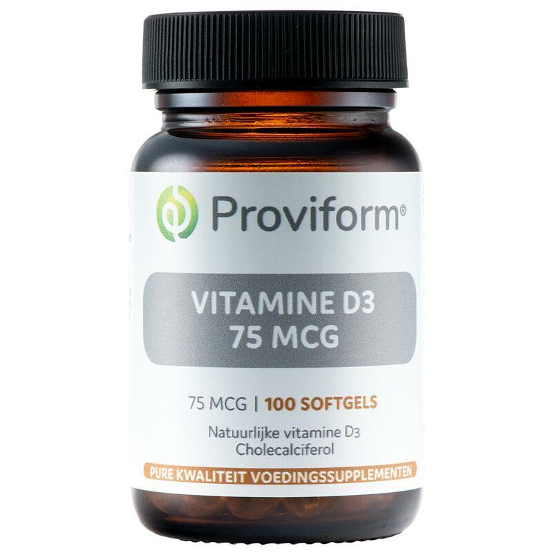 Proviform Vitamine D3 75mcg 100sft