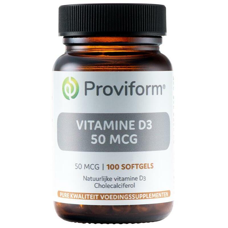 Proviform Vitamine D3 50mcg 100sft