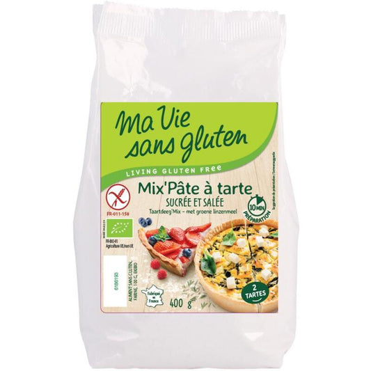 Ma Vie Sans Taartdeegmix zoet en hartig glutenvrij bio 400g