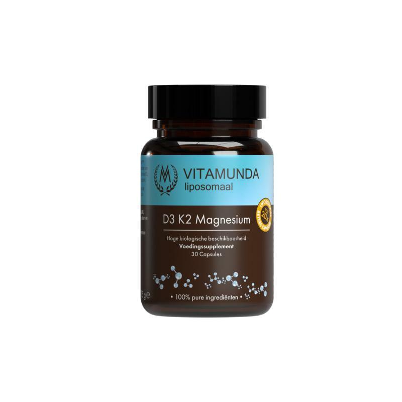 Vitamunda Liposomale magnesium D3 K2 vegan 30ca