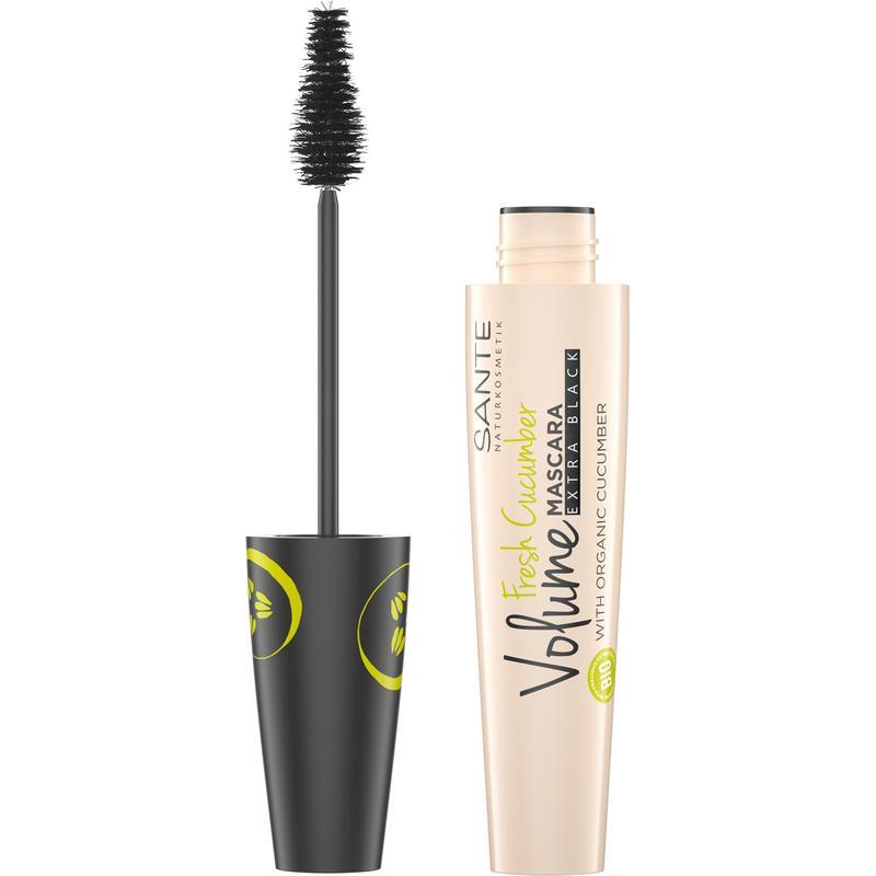 Sante Deco Mascara extra black volume fresh cucumber 12ml