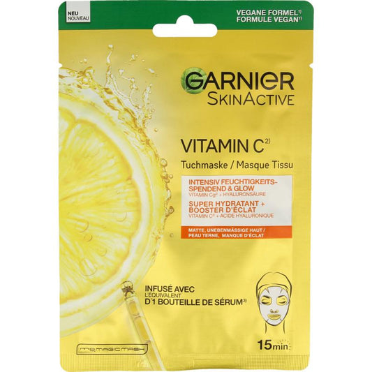 Garnier SkinActive vitamine C sheet mask 28g