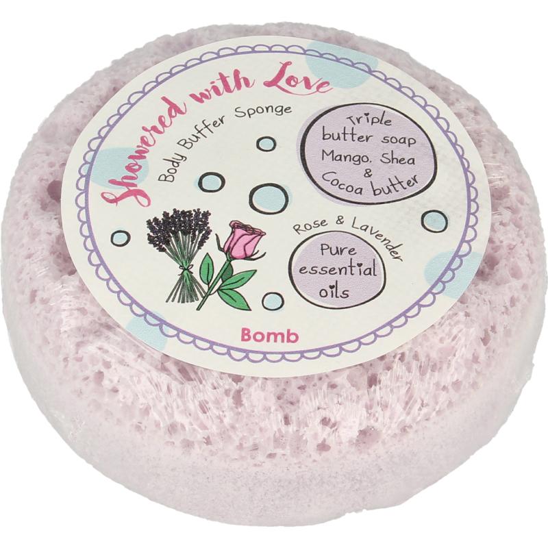 Bomb Cosmetics Cosmetics shower sponge with love 1st