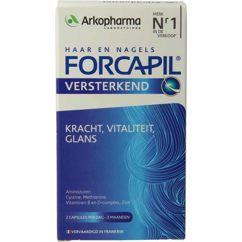 Forcapil Versterkende capsules voor haar en nagels 180ca