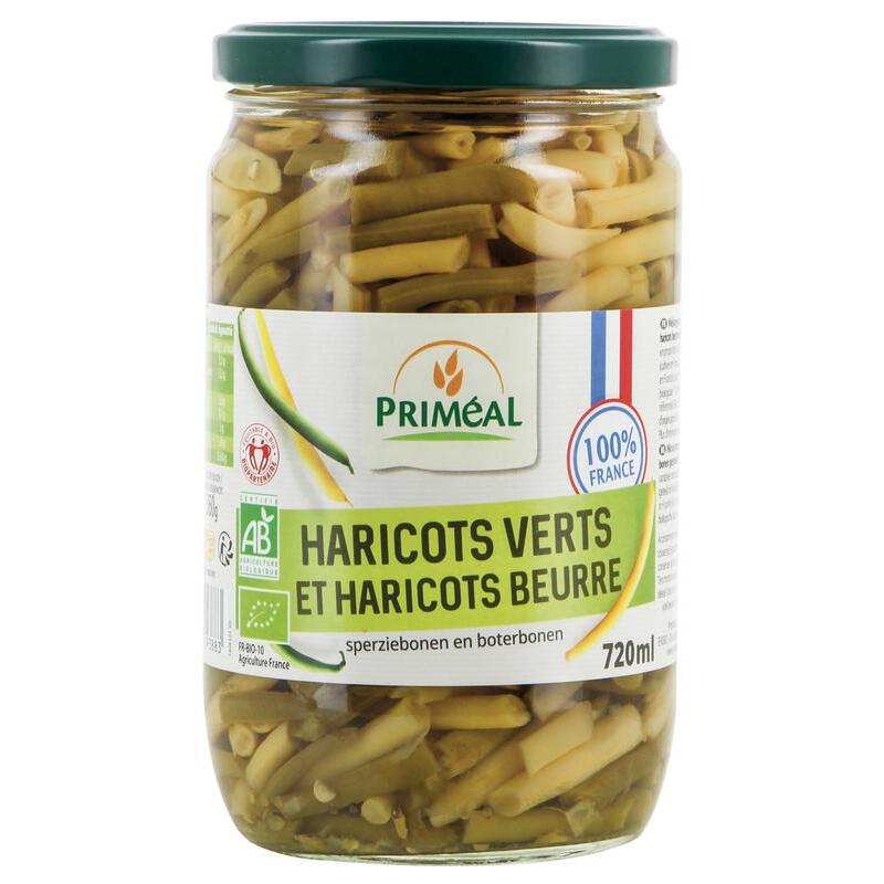 Primeal Sperziebonen en boterbonen uit Frankrijk bio 660g
