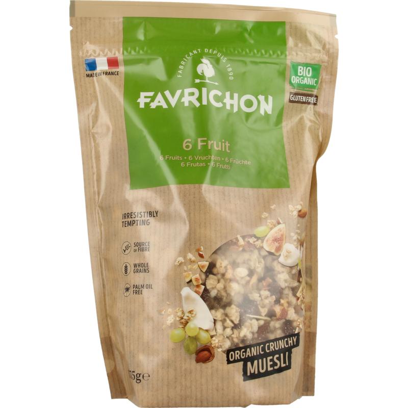 Favrichon 6 Vruchten muesli 375g