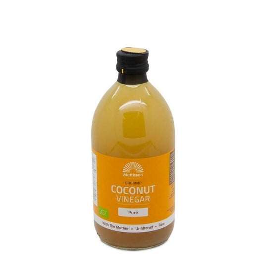 Mattisson Organic coconut vinegar pure 500ml