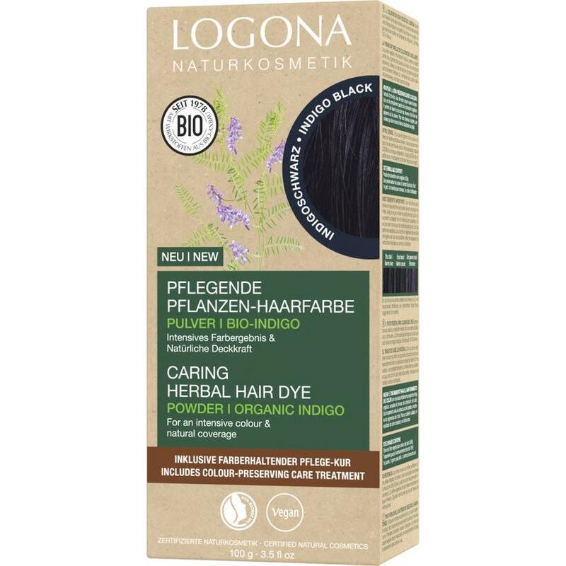 Logona Haarkleuring 11 indigo zwart 100g