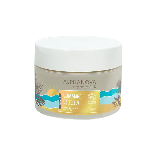 Alphanova Sun Sugar scrub delicious vegan 200g