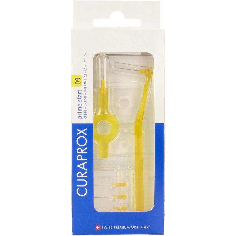 Curaprox Prime start rager 09 geel 4mm 5st