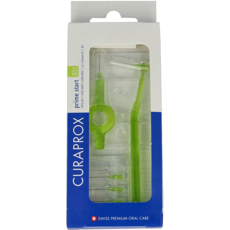 Curaprox Prime start rager 11 licht geel 5.0mm 5st