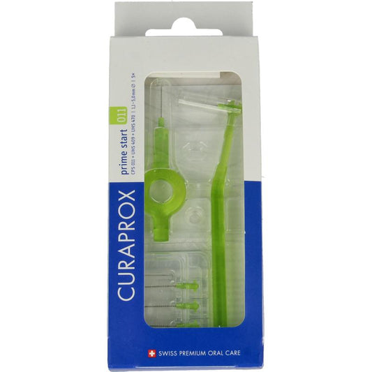 Curaprox Prime start rager 11 licht geel 5.0mm 5st