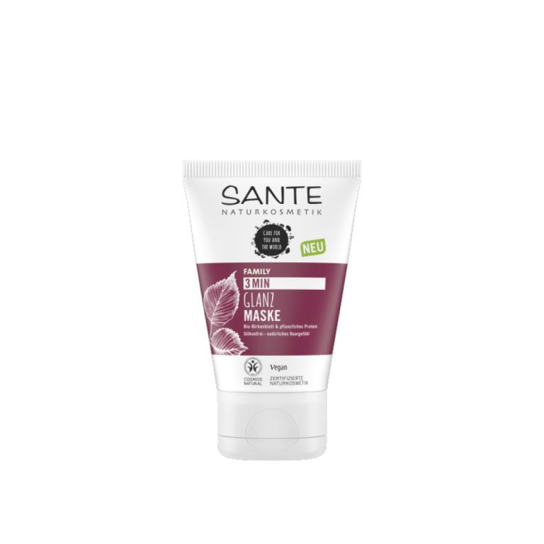 Sante Family 3 minutes shine mask birch leaf & protein 100ml