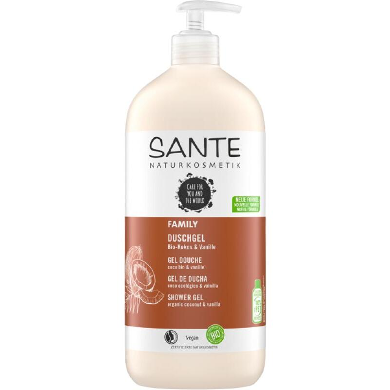 Sante Family showergel coconut & vanilla bio 500ml