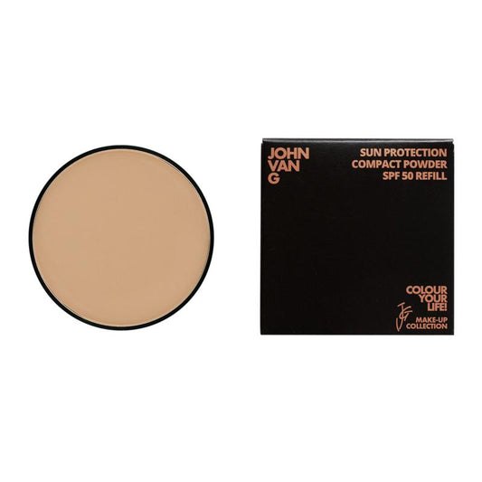 John van G Sun protection compact powder SPF50 refill 60 1st