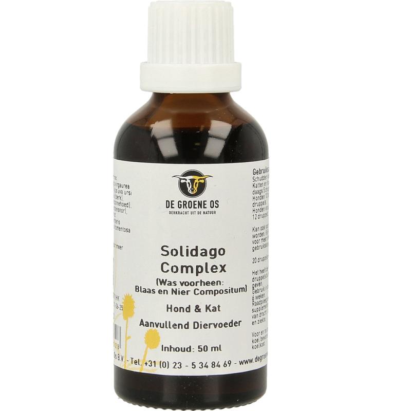 Groene Os Solidago complex hond/kat 50ml