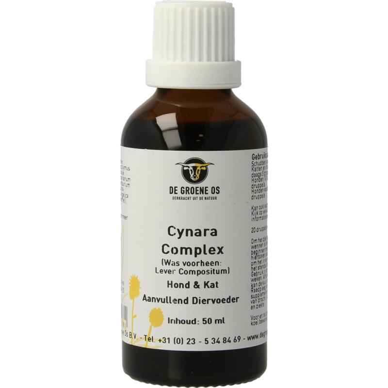 Groene Os Cynara complex hond/kat 50ml