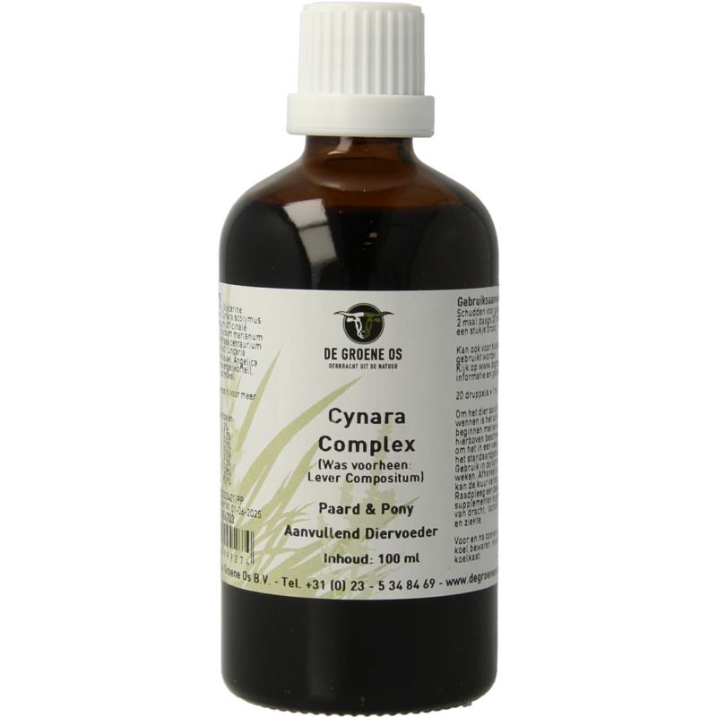 Groene Os Cynara complex paard/pony 100ml