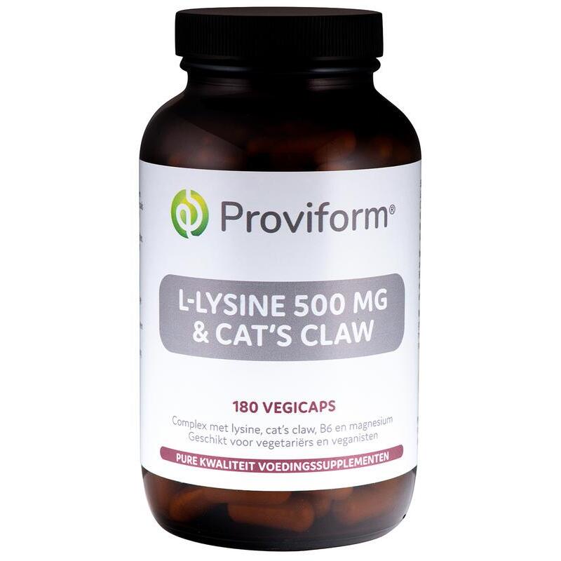 Proviform L-lysine 500mg & cats claw 180vc