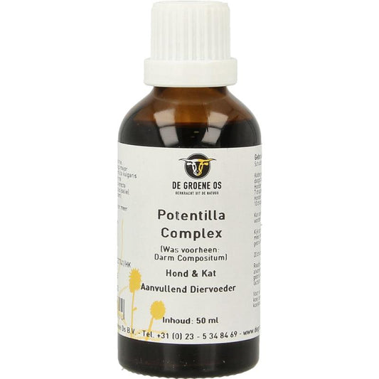 Groene Os Potentilla complex hond & kat 50ml