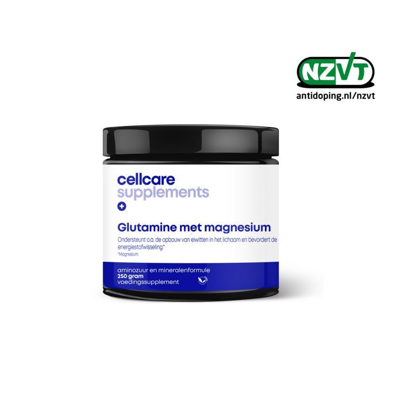 Cellcare Glutamine met magnesium 250g