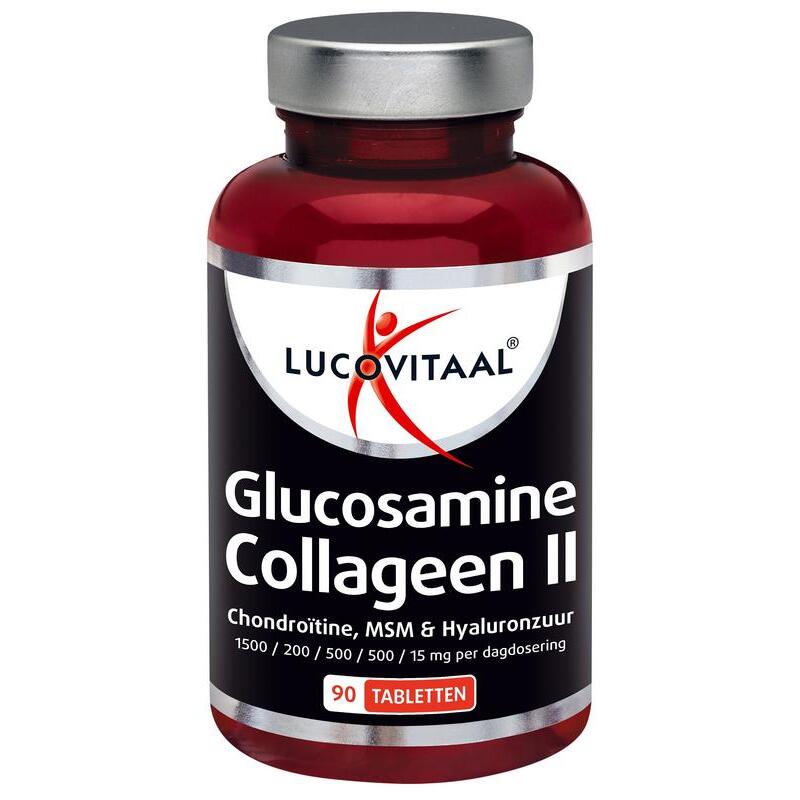 Lucovitaal Glucosamine collageen type 2 90tb