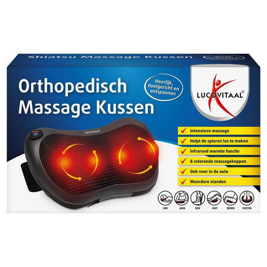 Lucovitaal Shiatsu massage kussen 1st