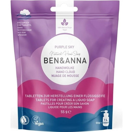 Ben & Anna Hand cloud purple sky 55g