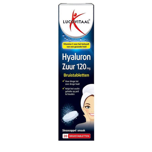 Lucovitaal Hyaluronzuur bruistabletten 20brt