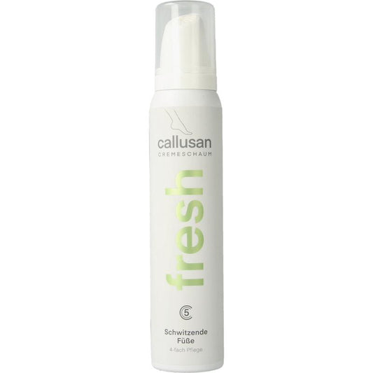 Callusan Callusan fresh schuimcreme 125 ml 125ml