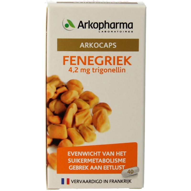 Arkocaps Fenegriek capsules 40ca