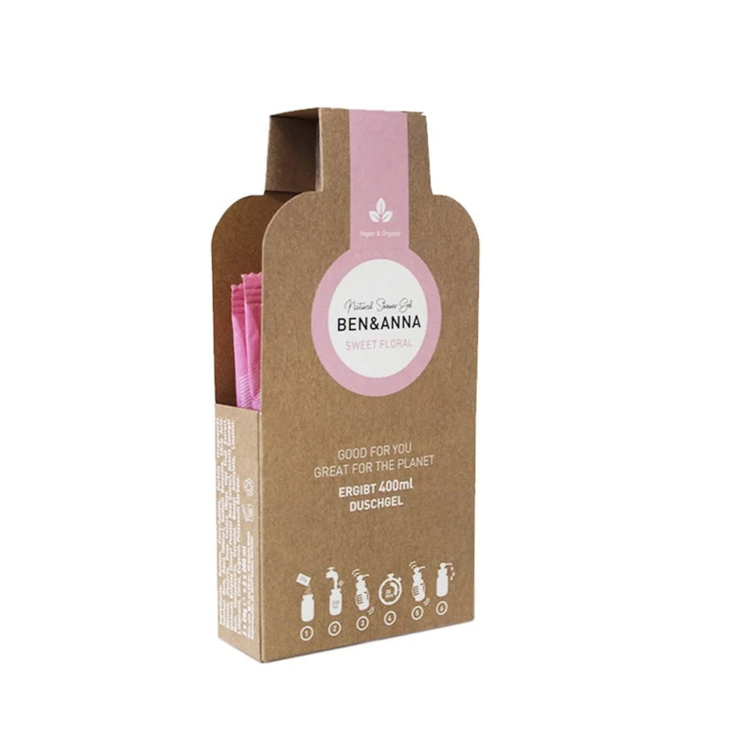 Ben & Anna Showergel flakes sweet floral 2st