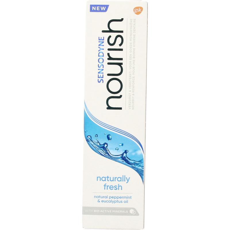 Sensodyne Tandpasta nourish naturally fresh 75ml