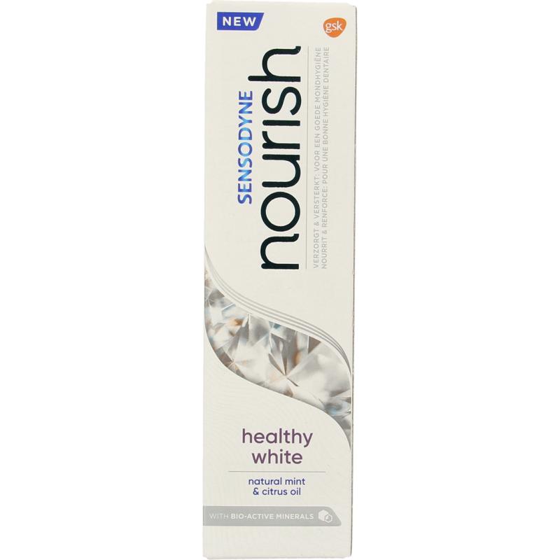 Sensodyne Tandpasta nourish healthy white 75ml