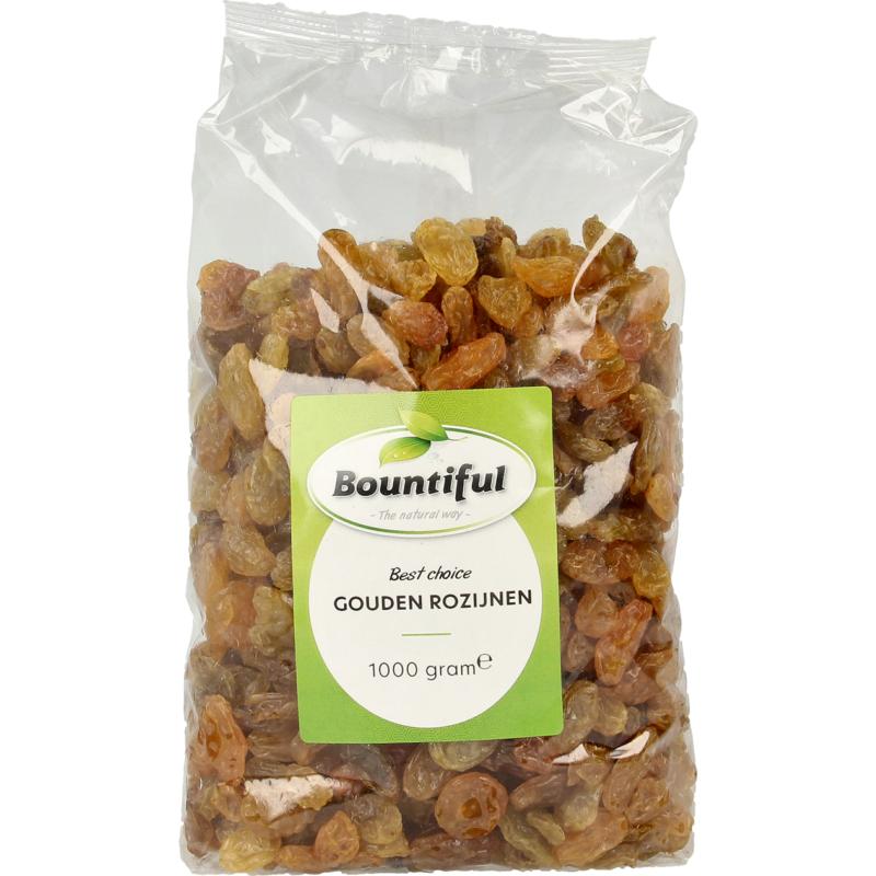 Bountiful Golden rozijnen 1000g