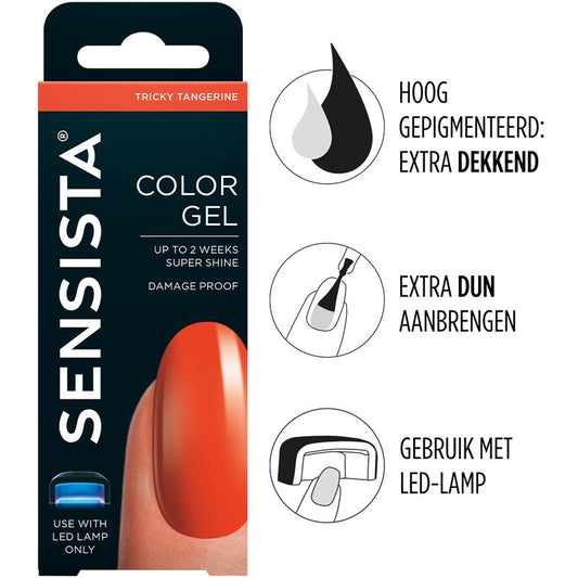 Sensista Color gel tricky tangerine 7.5ml