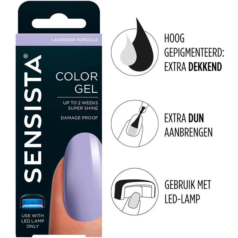 Sensista Color gel lavender popsicle 7.5ml