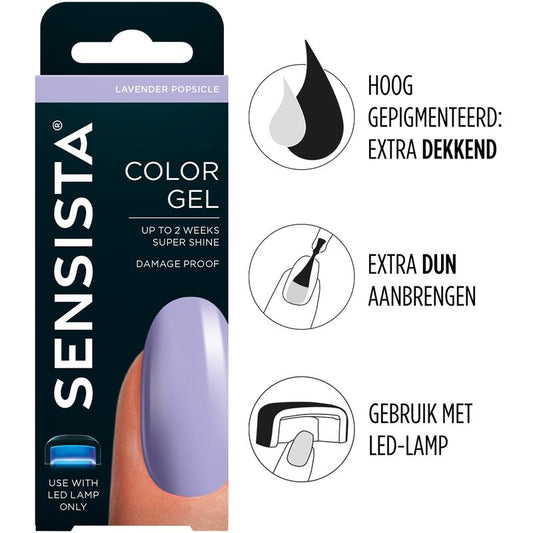 Sensista Color gel lavender popsicle 7.5ml