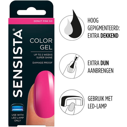 Sensista Color gel donut pink so 7.5ml